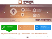 Tablet Screenshot of i-phonedeveloper.com